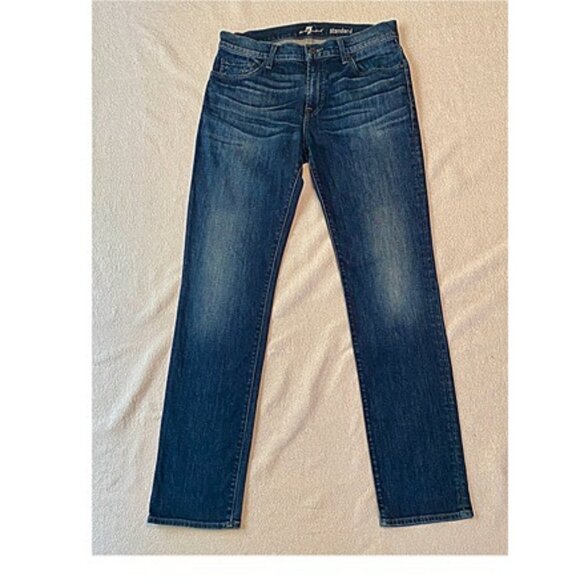 Seven for all mankind straight leg jeans. Size 32 - Picture 1 of 6